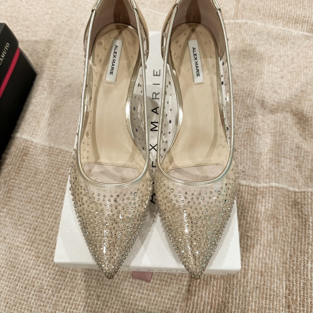 Alex Marie Rhinestone Pumps